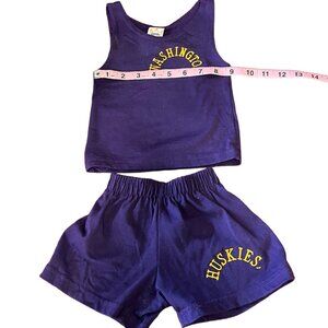 Washington Huskies Infant Shorts and Tank Top size 6M